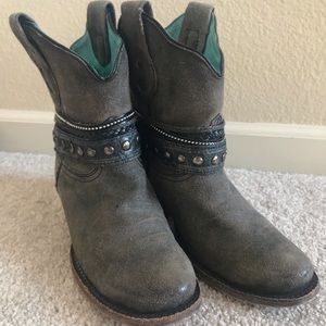 Corral grey booties